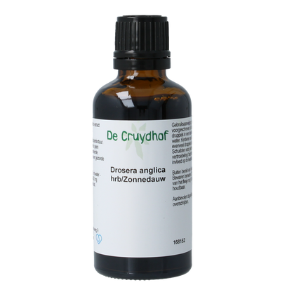 Cruydhof Drosera anglica hrb / zonnedauw tinctuur 50.00 Milliliter