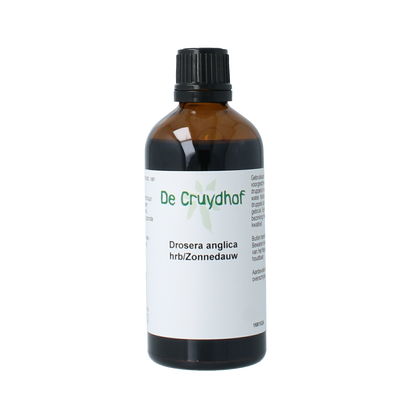 Cruydhof Drosera anglica hrb / zonnedauw tinctuur 100.00 Milliliter