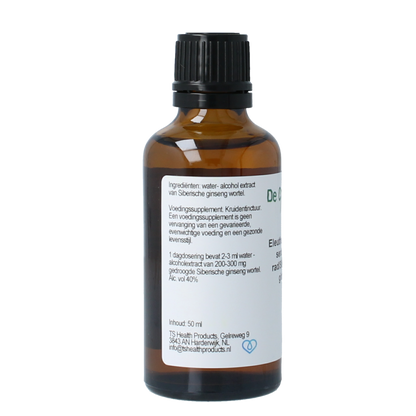Cruydhof Eleutherococcus senticosus radix tinctuur 50.00 Milliliter