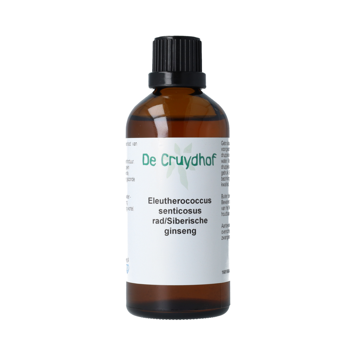 De Cruydhof Siberische ginseng wortel 100.00 Milliliter