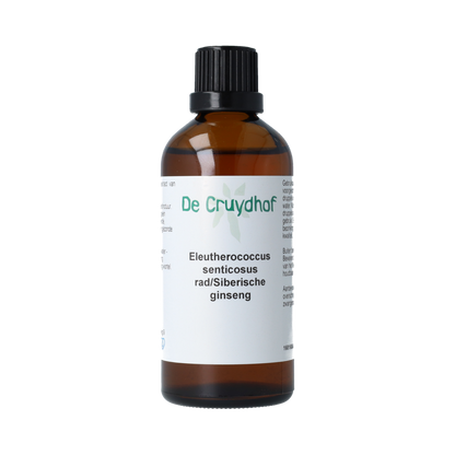 De Cruydhof Siberische ginseng wortel 100.00 Milliliter