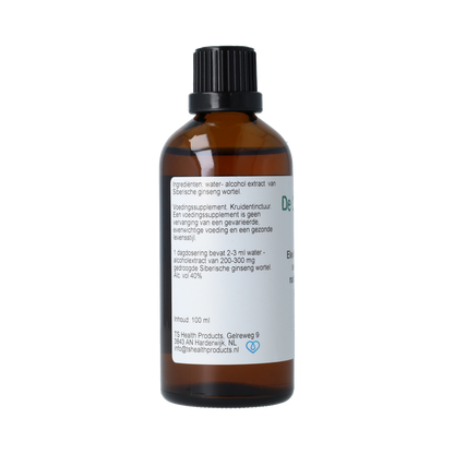 De Cruydhof Siberische ginseng wortel 100.00 Milliliter