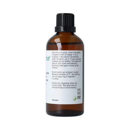 De Cruydhof Siberische ginseng wortel 100.00 Milliliter