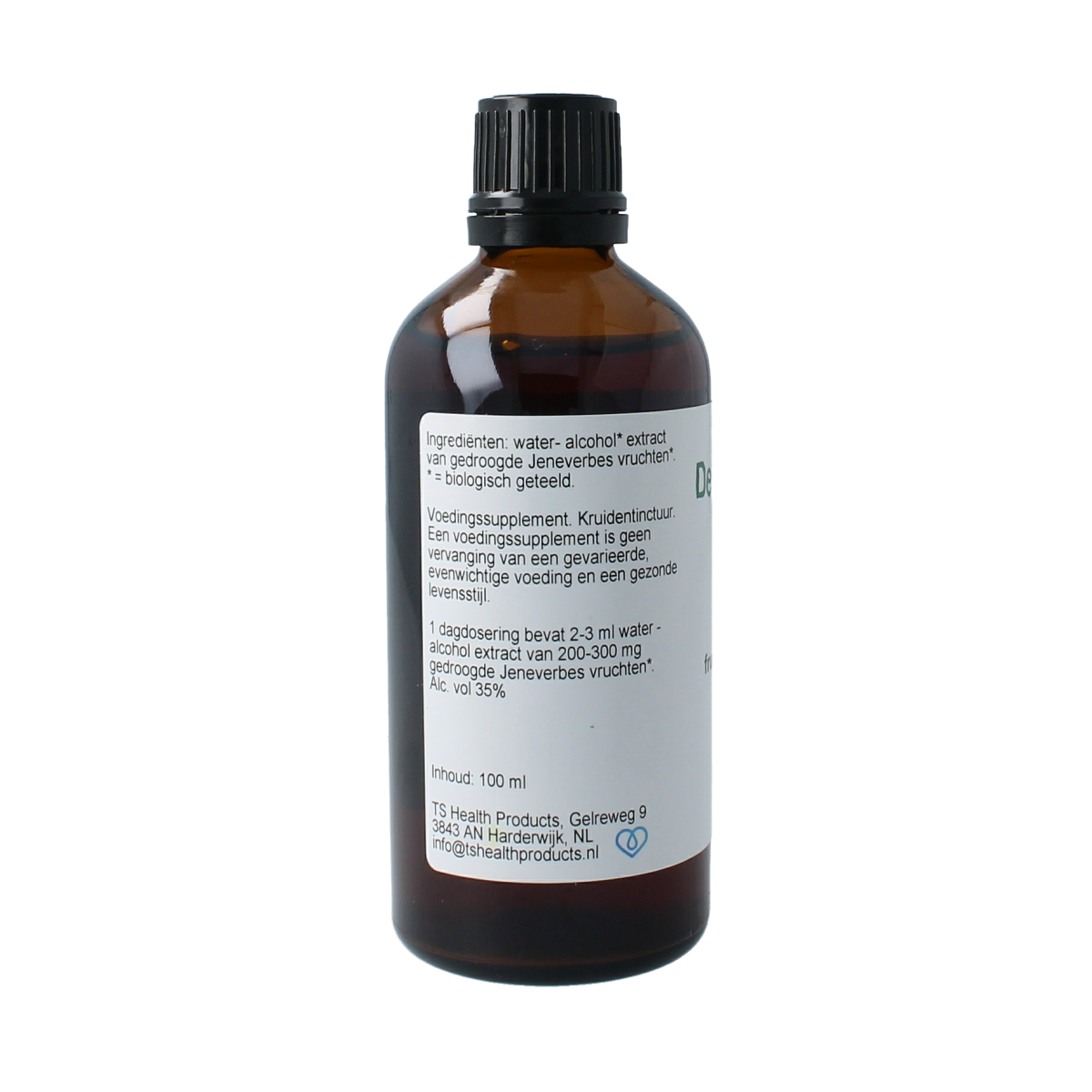 Cruydhof Juniperus communis fruct / jeneverbes tinctuur bio 100.00 Milliliter