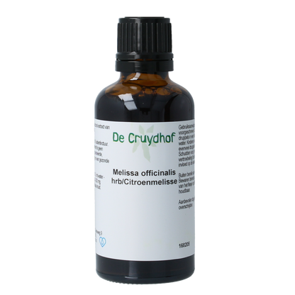 Cruydhof Melissa officinalis herb / citroenmelisse tinctuur 50.00 Milliliter