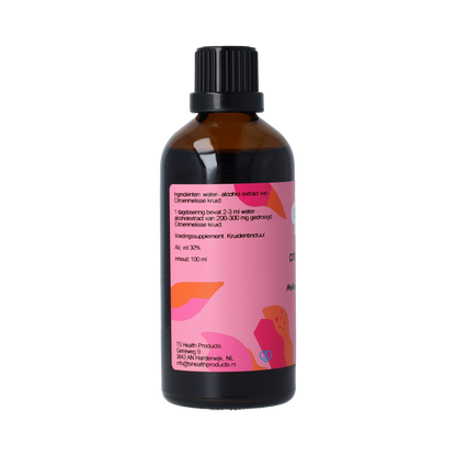 De Cruydhof Melissa officinalis herb / citroenmelisse tinctuur 100.00 Milliliter