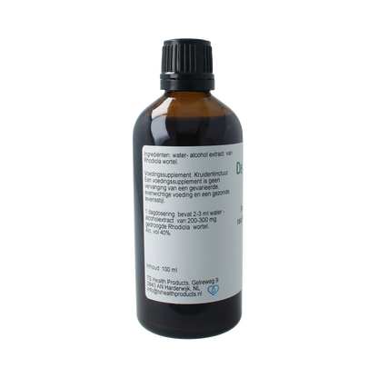 De Cruydhof Rhodiola rosea radix tinctuur 100.00 Milliliter