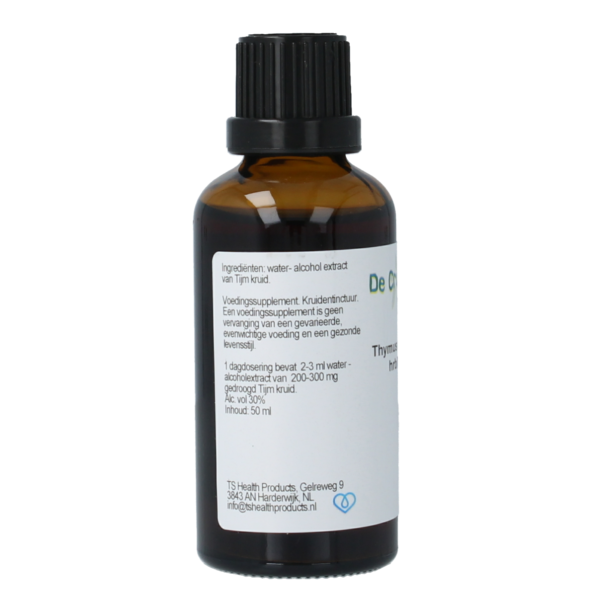 Cruydhof Thymus vulgaris herb / tijm tinctuur 50.00 Milliliter