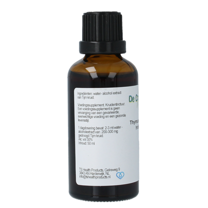 Cruydhof Thymus vulgaris herb / tijm tinctuur 50.00 Milliliter