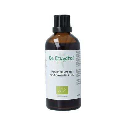 Cruydhof Tormentil wortel tinctuur bio 100.00 Milliliter