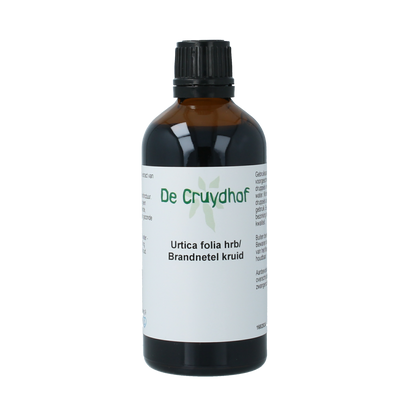 De Cruydhof Urtica dioica / brandnetel kruid tinctuur 100.00 Milliliter