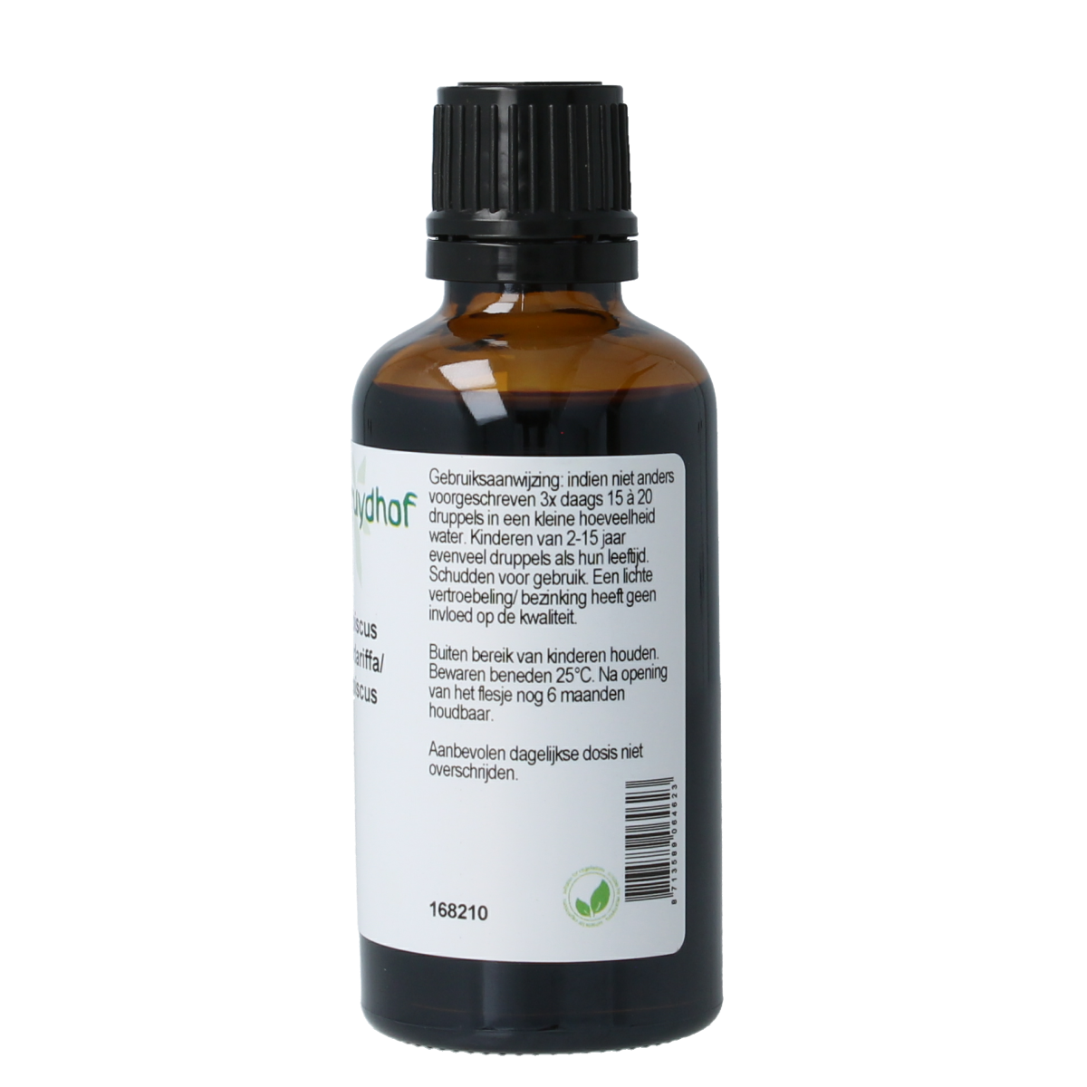 Cruydhof Hibiscus sabdariffa / hibiscus flor tinctuur 50.00 Milliliter