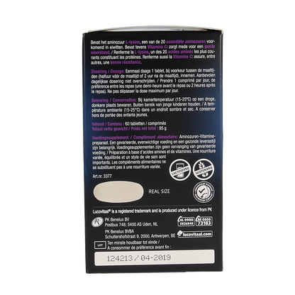 Lucovitaal L-Lysine 1000mg 60.00 Tabletten