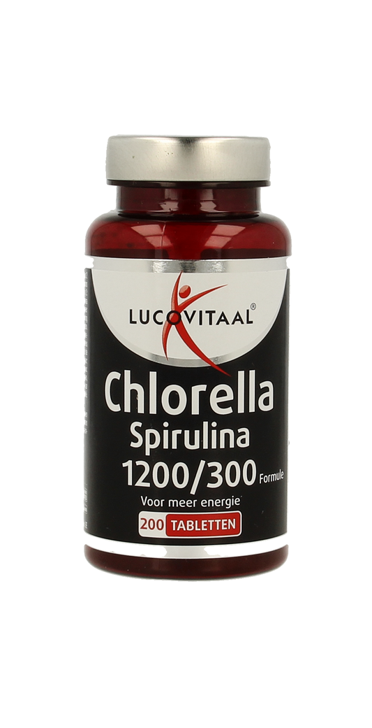 Lucovitaal Chlorella spirulina 200.00 Tabletten