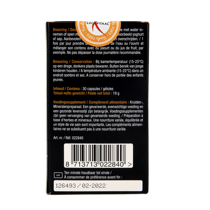 Lucovitaal Bloedsuikerspiegel 30.00 Capsules