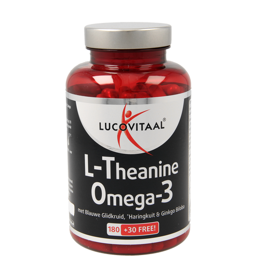 Lucovitaal L-Theanine omega 3 210.00 Capsules