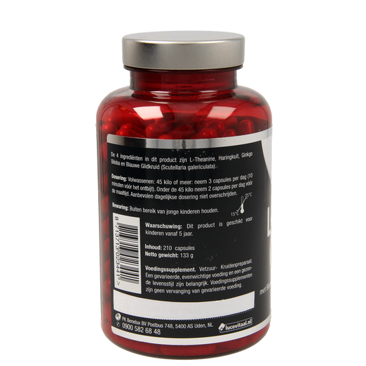 Lucovitaal L-Theanine omega 3 210.00 Capsules