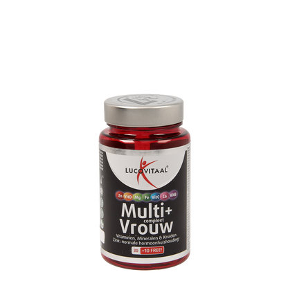 Lucovitaal Multi+ compleet vrouw 40.00 Tabletten