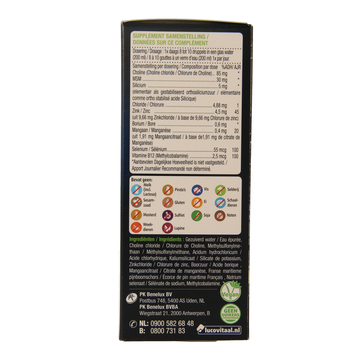 Lucovitaal Silicium druppel 30.00 Milliliter