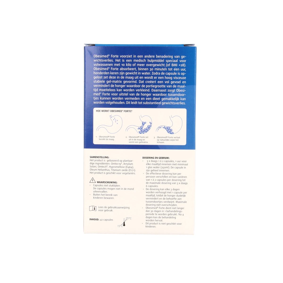 Lucovitaal Obesimed forte 42.00 Capsules