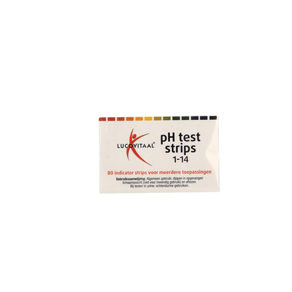 Lucovitaal Zuurbase PH test strips 80.00 Stuks