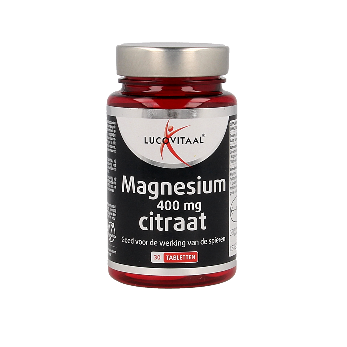 Lucovitaal Magnesium citraat 400mg 30.00 Tabletten