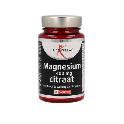 Lucovitaal Magnesium citraat 400mg 30.00 Tabletten