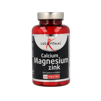 Lucovitaal Calcium magnesium zink 100.00 Tabletten
