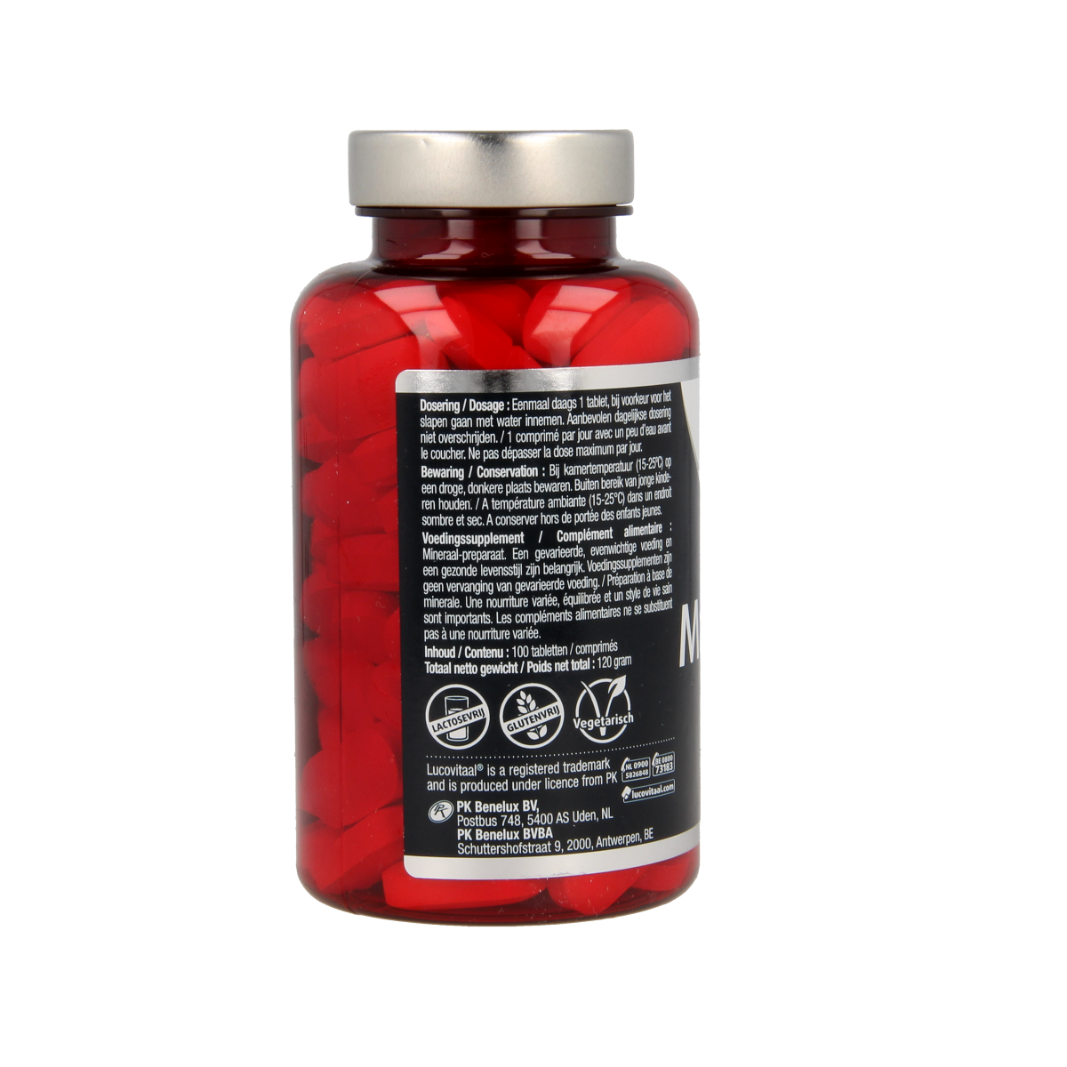 Lucovitaal Calcium magnesium zink 100.00 Tabletten