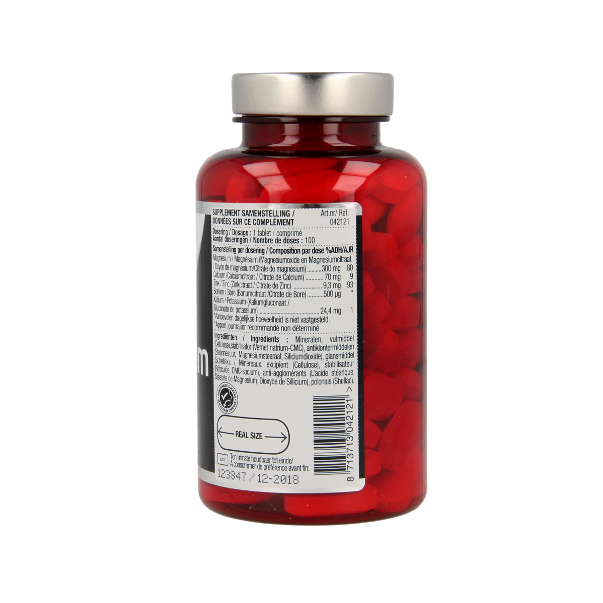 Lucovitaal Calcium magnesium zink 100.00 Tabletten