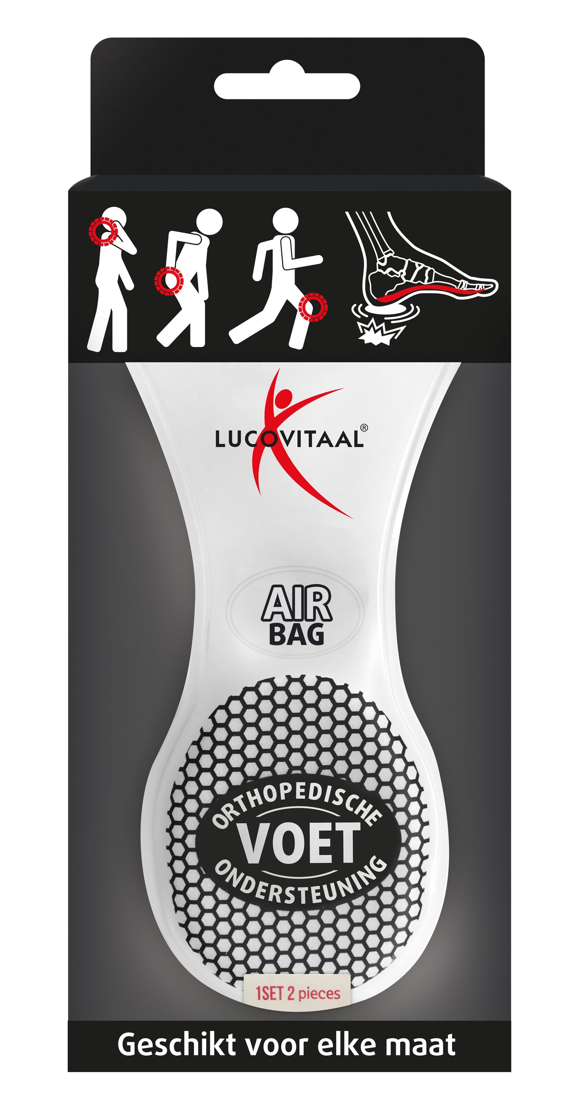 Lucovitaal Voetondersteuning 1 Paar