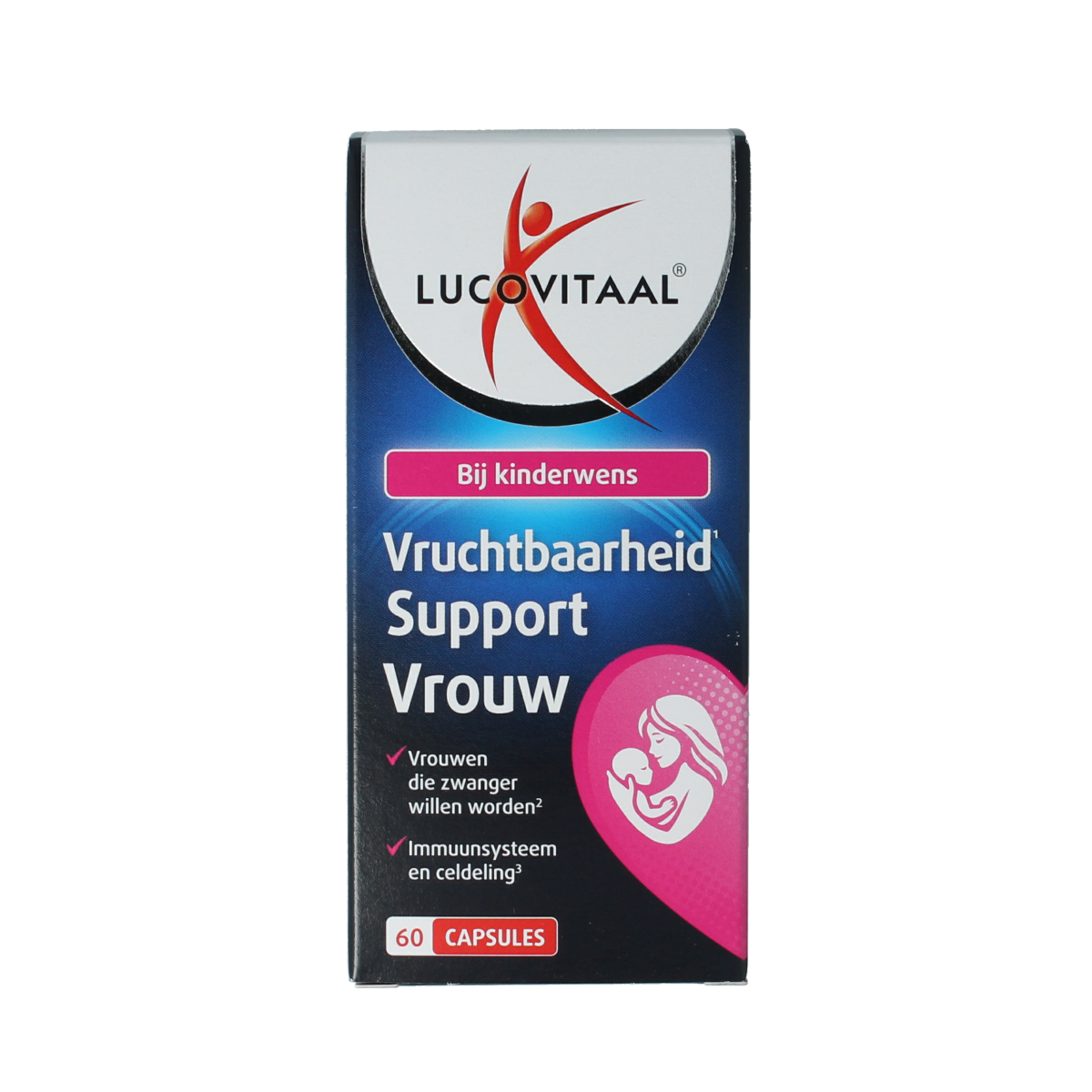 Lucovitaal Vruchtbaarheid support vrouw 60.00 Capsules