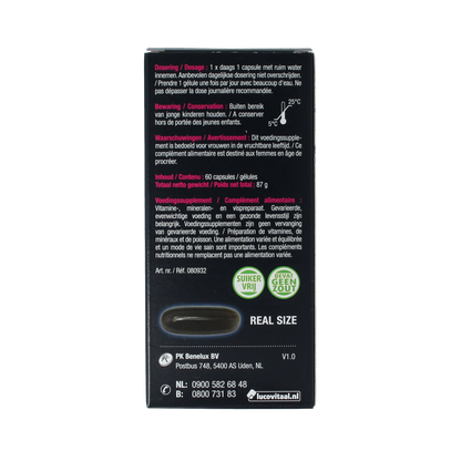 Lucovitaal Vruchtbaarheid support vrouw 60.00 Capsules