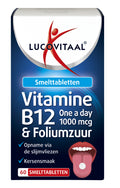 Lucovitaal B12 & foliumzuur smelttablet 60.00 Tabletten