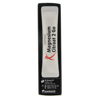 Lucovitaal Magnesium citraat 400mg 2go sticks 14.00 Stuks
