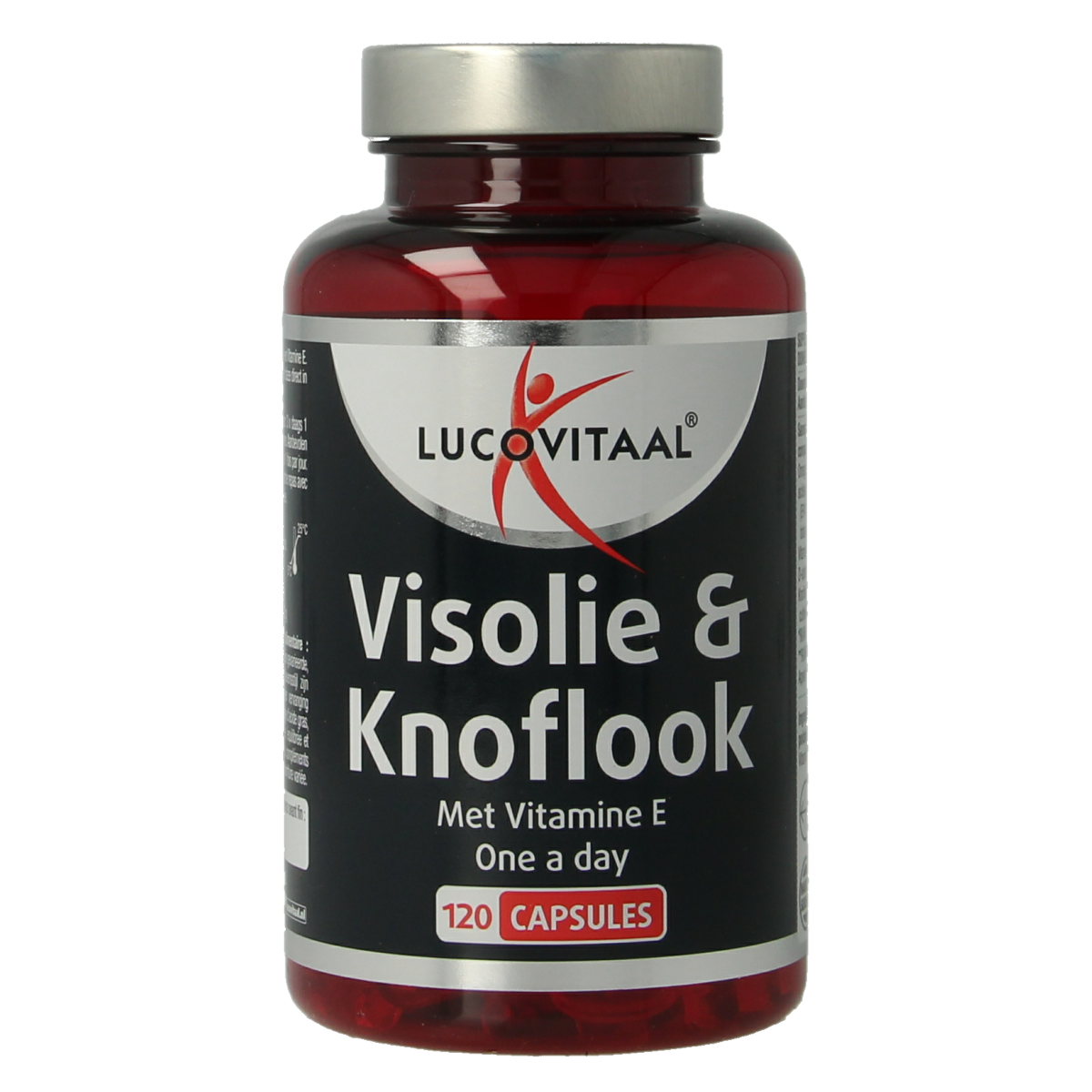 Lucovitaal Visolie & knoflook 120.00 Capsules