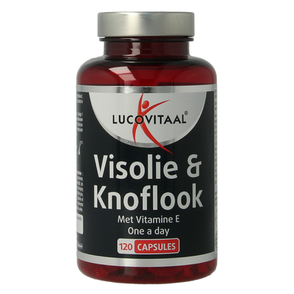 Lucovitaal Visolie & knoflook 120.00 Capsules