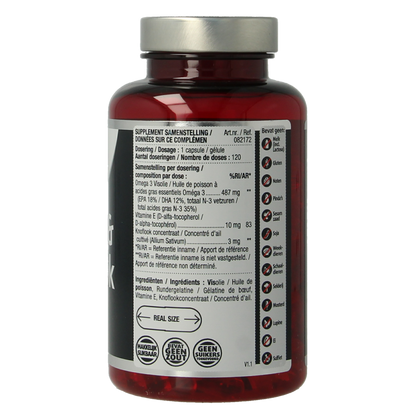 Lucovitaal Visolie & knoflook 120.00 Capsules