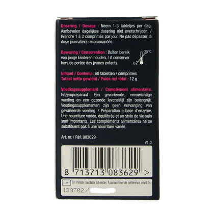 Lucovitaal Lactase 7000 FCC 60.00 Tabletten