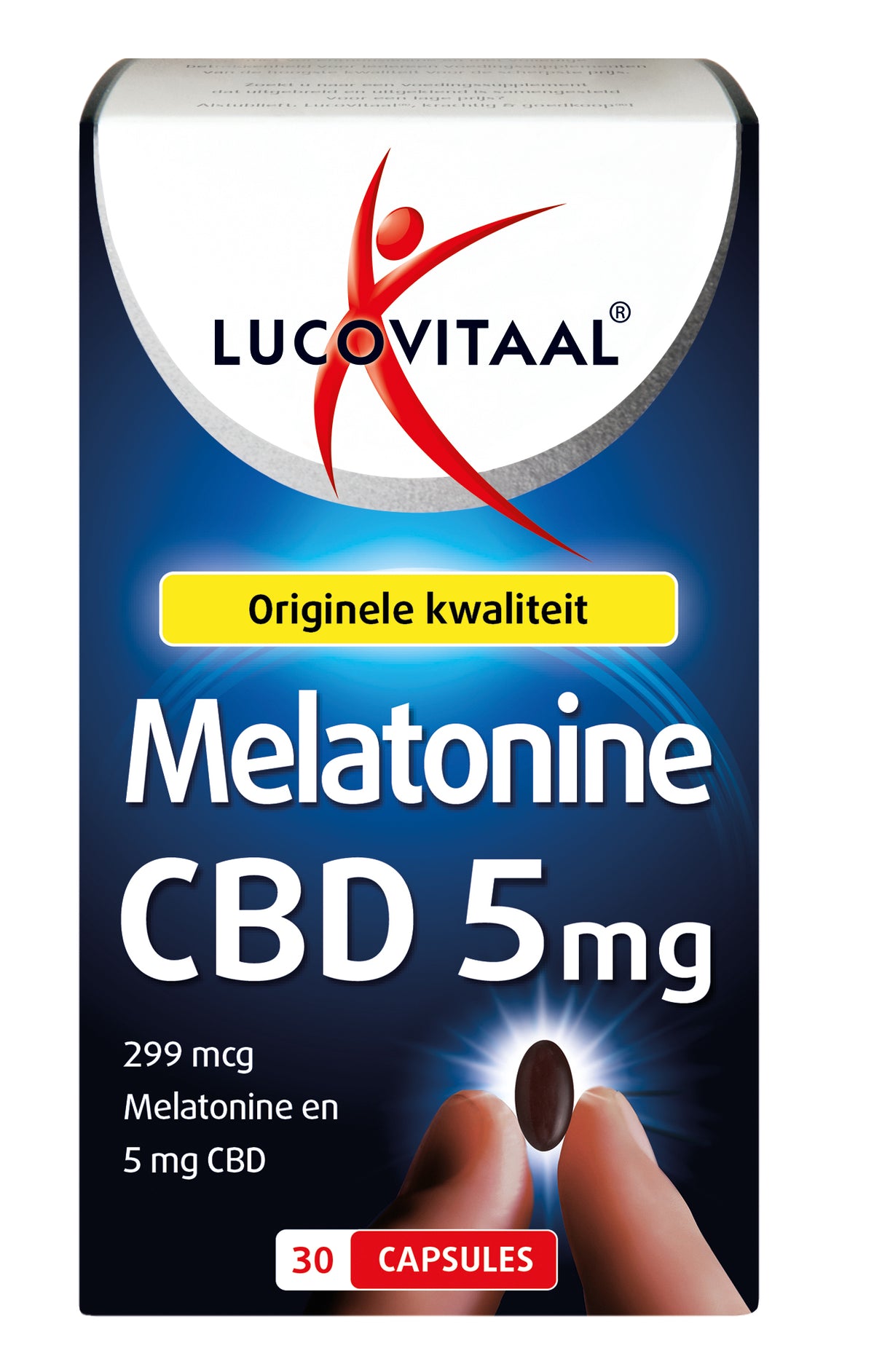 Lucovitaal Melatonine CBD 5mg 30.00 Capsules