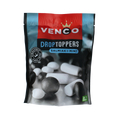 Venco Droptoppers salmiak mint 225.00 Gram