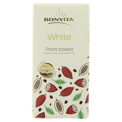 Bonvita Rijstmelk chocolade wit bio 100.00 Gram