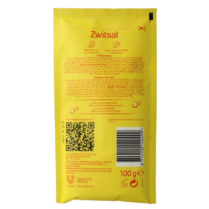 Zwitsal Talkpoeder navul  100 Gram