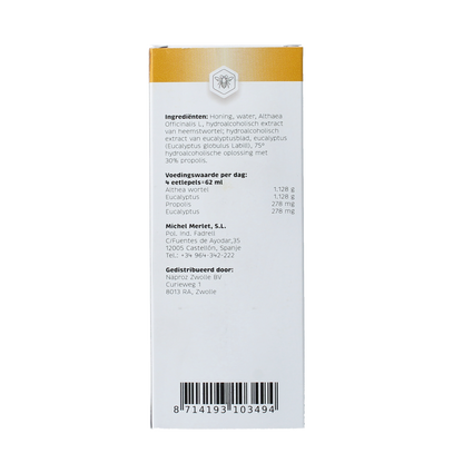Michel Merlet Honing propolissiroop 250.00 Milliliter