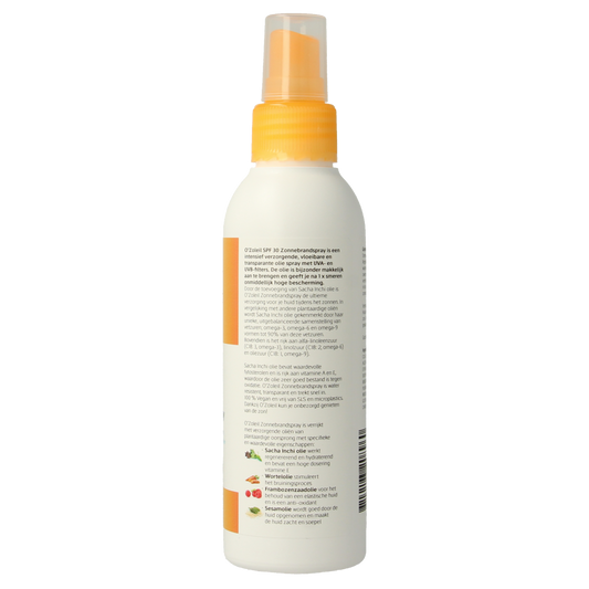 O' Zoleil Zonnebrandspray SPF30 125.00 Milliliter