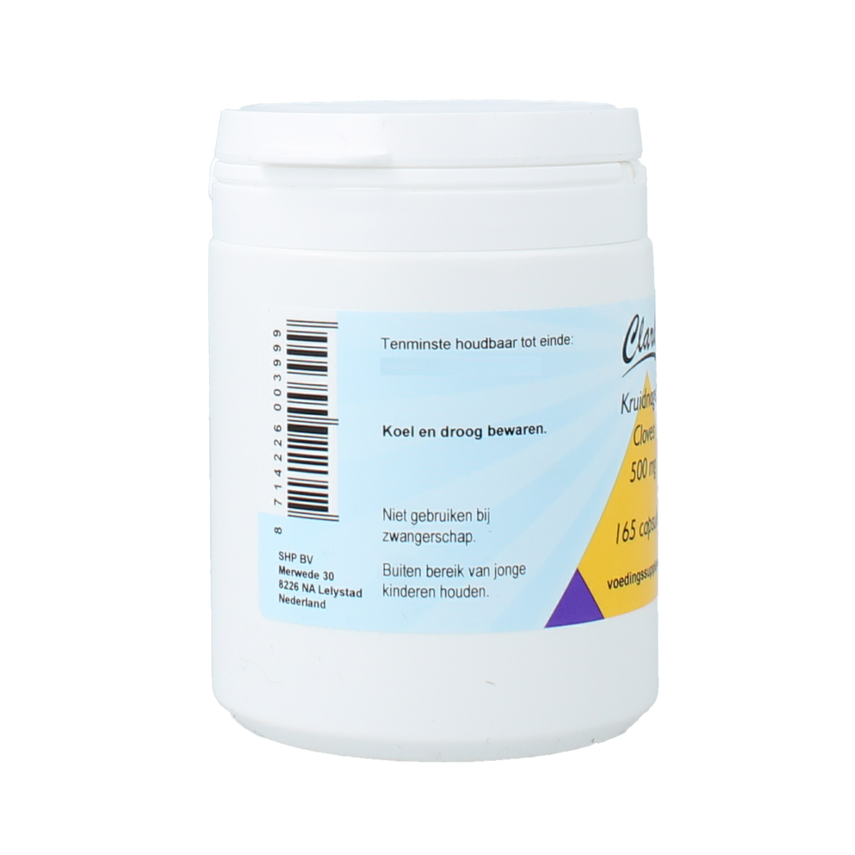 Clark Kruidnagel/clove/lavanga 165.00 Capsules