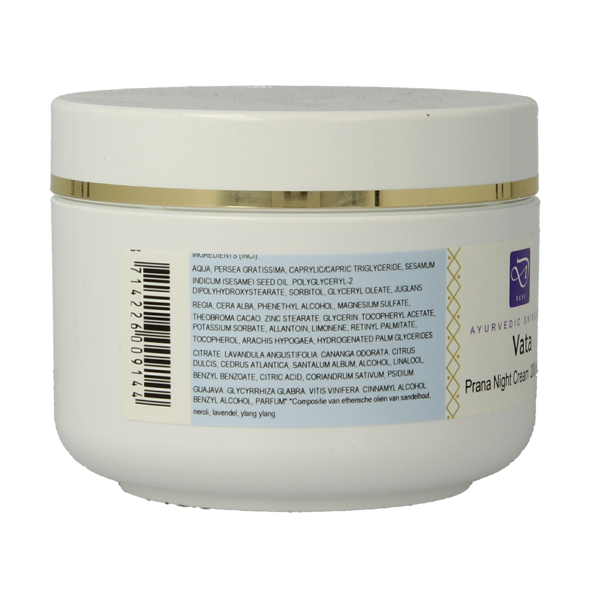Holisan Vata night cream devi 200.00 Milliliter