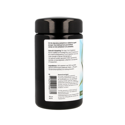 Chi Spirulina 500mg tabletten bio 190.00 Tabletten