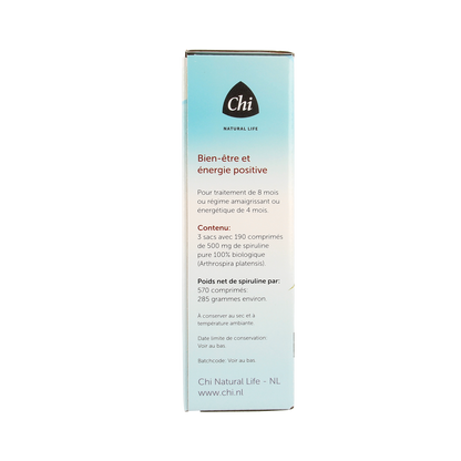 Chi Spirulina navul bio 570.00 Tabletten