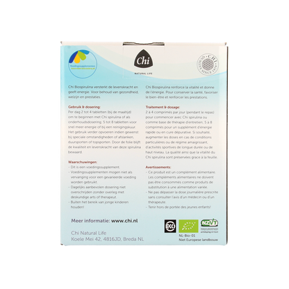Chi Spirulina navul bio 570.00 Tabletten
